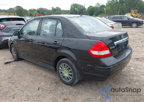 2009 Nissan Versa 1.8S из США, поврежденный, VIN 3N1BC11E59L440055